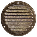 Ventilrist med netting Ø165 mm - antikk look metall